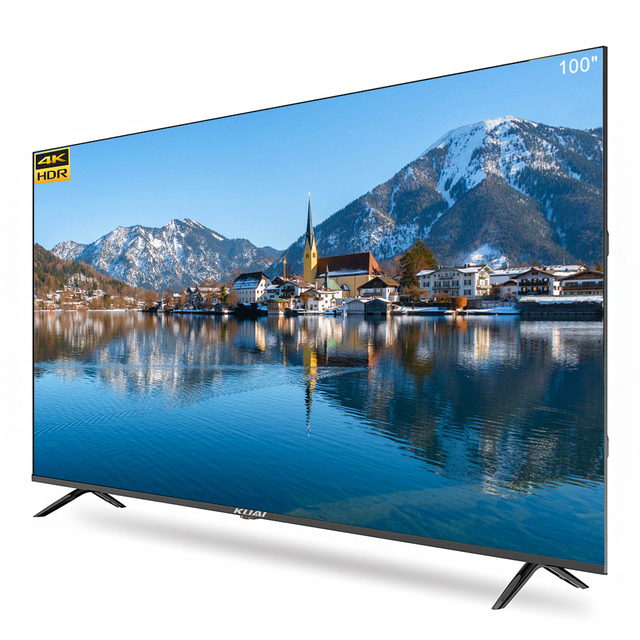 Factory Direct Sell 100'' Android 14 Television 4K Led Smart Tv Tempered Glass Large Size 100 Inch Tv