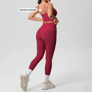 FH Wholesale Ensemble <span class=keywords><strong>3</strong></span> Pièces de Haute Qualité pour Femme : Leggings et Shorts de Course Taille Haute, Confortables, Séchage Rapide, Respirants, pour Gym et Yoga - Product Image 3