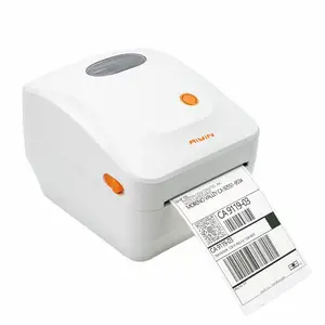 AIYIN Desktop thermo-Barcode-Etikettendrucker 4x6 ohne Tinte Versandetikettendrucker mit großem Behälter