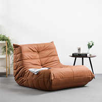 Chine Fabricant Usine Meubles de maison Style nordique moderne Confort Tissu Salon Monoplace Paresseux Canapé