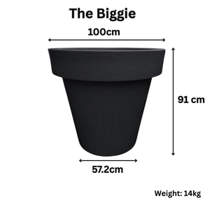 Maceta de flores alegres para vestíbulo de Hotel, maceta decorativa redonda de plástico para cactus suculenta para guardería - Product Image 4