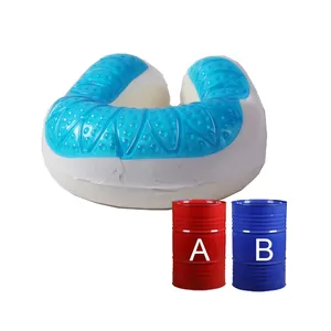 Cool Gel Memory Foam U- Shape Neck Pillow Customized Polybag Woven Smart Pillow Polyurethane application