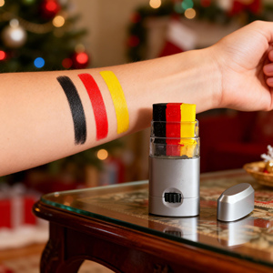 غير سامة الجلد ودية ألمانيا مشجعي كرة القدم رسم على الوجه - Product Image 5