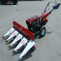 Petite faucheuse à herbe à haute efficacité avec moteur diesel/essence, pour la récolte du blé et du riz, avec butteuse