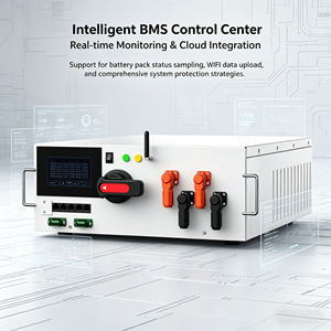 Boîtier de commande principal haute tension JKESS 100A avec BMS, alarme Wi-Fi, protection et pré-charge, contrôle du <span class=keywords><strong>contacteur</strong></span> positif principal - Product Image 1