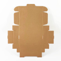 Gedruckte faltbare Stoff lagerung Wellpappe Custom Schuh Mailing Versand Kleidung Box Verpackung