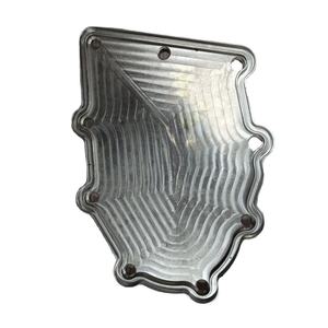 Pièces de boîtier en alliage d'aluminium usinées par CNC, pièces de machines électroniques, chromées, électrogalvanisées, sablées, brochées - Product Image 5