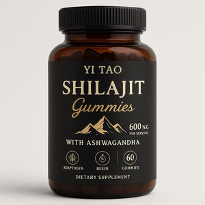 OEM /ODM Organic Shilajit <b>Chewy</b> Gummies for Energy Boost and Overall Wellness - Product Image 1