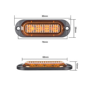 Dual Color 12 - 24V <b>LED</b> Indicator <b>Light</b> for Truck Trailer Tractor Farm Vehicle Auxiliary Edges <b>Lamp</b> Tail <b>Light</b> for Pickup Truck - Product Image 6