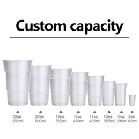 Gobelet métallique jetable personnalisé de 16 oz pour bière, tasse réutilisable en aluminium pour cola, café froid, bouteille Solo Cup avec logo