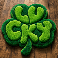 Tapis personnalisé découpé sur mesure, tapis 3D à lettres tuftées à la main pour la promotion de marque et les cadeaux