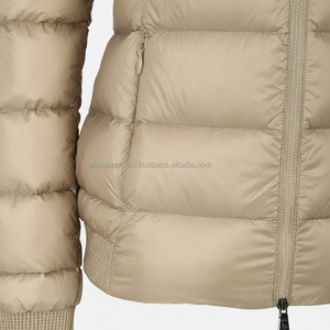 2021 otoño alta calidad mujeres Crop Letterman chaquetas invierno manga larga abrigos cuero bombardero personalizado Puffer chaqueta de béisbol - Product Image 1