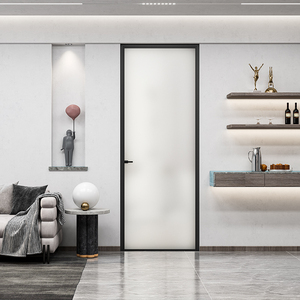 <span class=keywords><strong>Porta</strong></span> <span class=keywords><strong>a</strong></span> Scomparsa Moderna DERCHI in Alluminio, Impermeabile, Senza Telaio, per Bagno, Camera da Letto, Hotel - Product Image 5