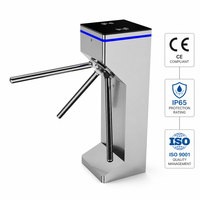 Torniquete Trípode de Acero Inoxidable SUS304 con RFID, Barrera de Seguridad Impermeable para Estaciones de Metro, Venta al por Mayor para Fábricas, OEM