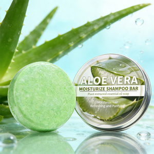 Shampoing solide pour soins capillaires à l'arbre à thé, 60g, savon à l'huile essentielle extraite de plantes, nettoyage en profondeur pour tous les types de cheveux - Product Image 5