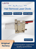 Laser à diodes empilées verticalement 2400W 808nm avec cristal de saphir LT HPL pour réparation de pièces à main de retrait laser haute puissance