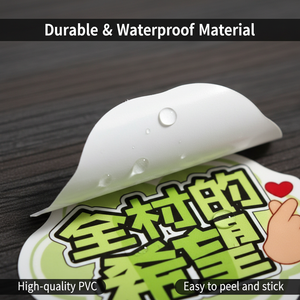 Matte Cute Glitter Custom Printed Die-Cut Vinyl Stickers Waterproof Die-Cut Sticker Supplier High Quality - Product Image 3