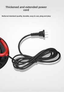 Ponceuse murale électrique sans poussière à LED haute puissance 220V 1680W pour surfaces en béton avec réglage 6 vitesses pour le bricolage - Product Image 3