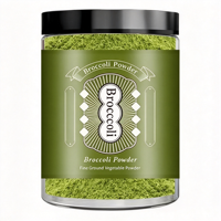 Poudre d'extrait de graines de brocoli naturel en promotion, riche en glucoraphanine, qualité alimentaire, complément à base de plantes, emballage en fût