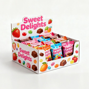 Boîtes d'emballage personnalisées en carton écologique de qualité alimentaire pour cadeaux de mariage, fêtes, <span class=keywords><strong>desserts</strong></span> et bonbons - Product Image 3