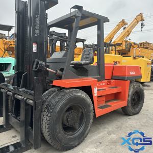 מלגזה דיזל יפנית משומשת וזולה מקורית 10 טון טויוטה FD100, קומטסו יפנית 10 טון טויוטה FD100 - Product Image 6