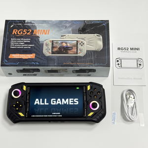 Consola de Juegos Portátil RG52 <span class=keywords><strong>Mini</strong></span> con Pantalla de 5.5 Pulgadas, Joystick con Luz RGB, WiFi, Clásica, 64 GB, 5000 mAh, Sistema Operativo Linux, Reproductor de Juegos Retro - Product Image 2