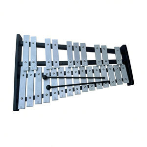 Xylophone Glockenspiel en métal à 25 tons avec sac/boîte, instrument de percussion Orff pour enfants, jouet musical éducatif précoce pour enfants - Product Image 1