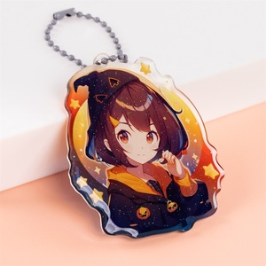 Quà Tặng Kỳ Nghỉ Mới Về Móc Khóa Acrylic Anime In Hình Tùy Chỉnh Lấp Lánh Quyến Rũ Ba Chiều Móc Khóa Acrylic Hoạt Hình - Product Image 1