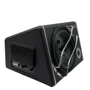Built in Box Amplified 10 inch Car Subwoofer Ported with tweeter Max 1200W 10" Car Active subwoofer