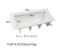 D5041 — moule suisse en résine de Silicone, styles différents, à faire soi-même, pour pâtisserie, chocolat, gâteau, pâte à modeler, 3D