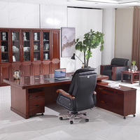 Poste de travail moderne, mobilier de bureau de direction de luxe, bureaux en L pour bureau, design de table de patron moderne, ensemble de bureau