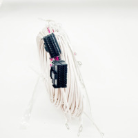 Sensor Suhu Shanyou 2-Pin Molex/JST Konektor yang Dapat Disesuaikan 100K 3950 Termistor Aksesori Elektronik TUV/RoHS