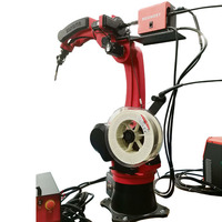 Charge utile industrielle de bras de robot de 6 axes de machine de soudure de bras robotique de coût bas longueur de bras de 6KG 1500mm