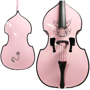 เบสคู่ NAOMI รุ่นพิเศษสั่งทำพิเศษ ขนาด 4/4 3/4 เบสตั้งตรง ขายส่งชุดเบสคู่ คอนทราเบส - Product Image 1