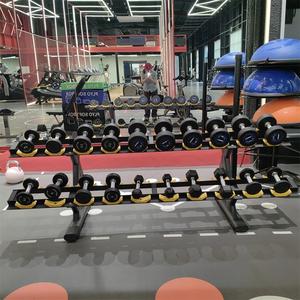 Support d'haltères à deux niveaux MND <span class=keywords><strong>FF49</strong></span>, support de rangement pour haltères, construction robuste soudée, certifié CE pour salle de sport - Product Image 2