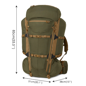 Customized Waterproof <b>Hydration</b> Day Pack Hunting <b>Backpack</b> with Suspension Frame Outdoor Adjustable Tactical Rucksack - Product Image 2