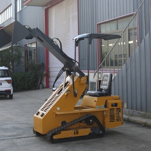 Chargeur compact sur chenilles Tr43 avec réservoir de carburant de 20 L, hauteur de travail totale de 2600 mm, idéal pour les entrepôts, type chargeur frontal, moteur - Product Image 4