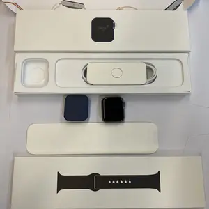 2021 शीर्ष गुणवत्ता HD Appl घड़ी श्रृंखला 6 स्मार्ट घड़ी Iphone के लिए लोगो और मूल बॉक्स के साथ 12