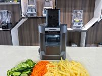 Coupe-légumes en spirale multifonctionnel entièrement automatique pour usage commercial, trancheuse de cuisine en ABS, garantie de 6 mois, haute performance