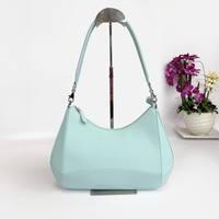Schicke Vintage Damen Halbmond-Tasche Hochwertige Glatte Leder Wasserdichte Tragbare Unterarm-Hobo-Tasche Kundenspezifische OEM ODM