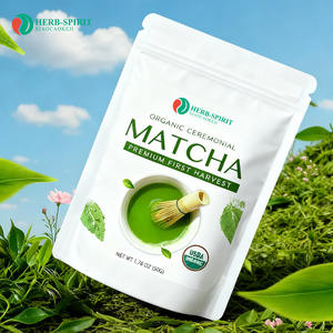 Poudre de matcha biologique 100% naturelle certifiée USDA, thé vert matcha, poudre de matcha cérémonielle - Product Image 1