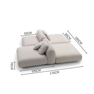 Sofá de lujo de gama alta para sala de estar, sofá de acero inoxidable dorado, tapizado de terciopelo, sofá mínimo, precio al por mayor, sofá de terciopelo para Hotel y hogar - Product Image 4