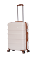 Nouvel arrivage de valise à combinaison rétro avec fermeture éclair et ouverture Bagages à roulettes en matériau ABS Ensemble de grandes valises d'affaires