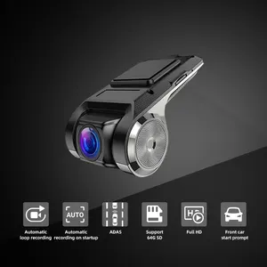 Wemaer Dash Cam mobil perekam Video mengemudi ADAS MINI logam kamera dasbor GPS Wifi kotak hitam mobil depan HD penglihatan malam kamera mobil
