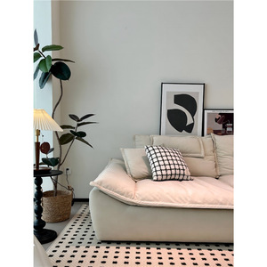 <span class=keywords><strong>Canapé</strong></span> d'angle moderne nordique en forme d'oreilles d'éléphant, ensemble de canapés en ligne droite, mobilier de luxe pour salon, vente en gros d'usine <span class=keywords><strong>à</strong></span> <span class=keywords><strong>prix</strong></span> abordable pour la maison - Product Image 3