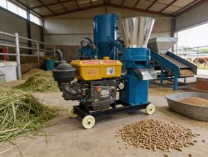 Feed Pellet Machine Pellet Mill Animal Feed Machine Flat Die Livestock Feed for Pig Horse Cattle Sheep - Product Image 3