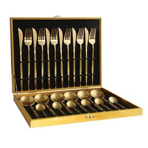 Wholesale Portugal 304 Stainless Steel Cutlery Set Western Flatware Set Creative Gift Steak Cutlery Tea Spoon - Product Image 5
