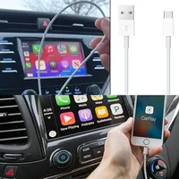 1 Pack Câble USB-A vers USB-C (USB2.0) blanc de 2 m pour la charge rapide et la synchronisation des données pour téléphone, tablette et appareils intelligents