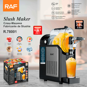 R.78001 Frozen Drink 3L Counter Top Portable <b>Small</b> Soft Drinks Slushie <b>Machine</b> Maker for Home Commercial Use Maker - Product Image 6