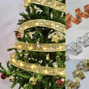 Porte-clés en crochet tricoté à la main 'étoiles filantes' en polyester, pendentif de Noël, cadeau idéal pour petite amie, amis, vente en gros - Product Image 3